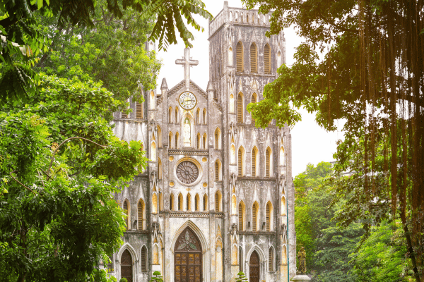 St. Joseph’s Cathedral Hanoi – French colonial architecture landmark