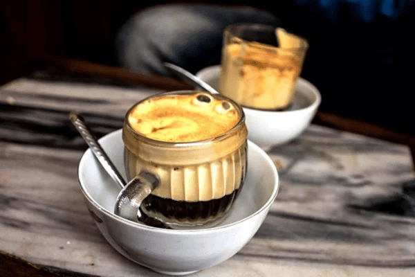 Vietnamese egg coffee